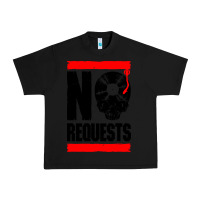 Black no requests dj turntable vinyl record Urban Heavy Tee - linhVisuals