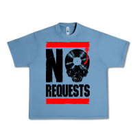 Pebble Blue no requests dj turntable vinyl record Urban Heavy Tee - linhVisuals