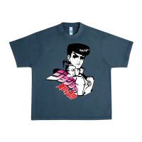 Midnight Navy josuke very bizarre Urban Heavy Tee - linhVisuals