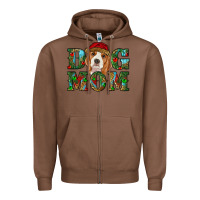 Chestnut Christmas dog mom beagle Zipper Hoodie - RanaPortraitStore