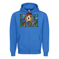 True Royal Christmas dog mom beagle Zipper Hoodie - RanaPortraitStore