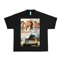 Black heartland for men and women Urban Heavy Tee - linhVisuals