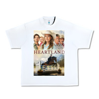 White heartland for men and women Urban Heavy Tee - linhVisuals