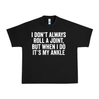 Black i dont always roll a joint but when i do Urban Heavy Tee - linhVisuals