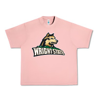 Salmon wright state Urban Heavy Tee - linhVisuals