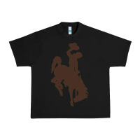 Black wyoming athletics Urban Heavy Tee - linhVisuals