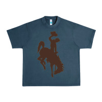 Midnight Navy wyoming athletics Urban Heavy Tee - linhVisuals