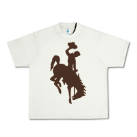 Pistachio wyoming athletics Urban Heavy Tee - linhVisuals