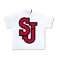White st. john's red Urban Heavy Tee - linhVisuals