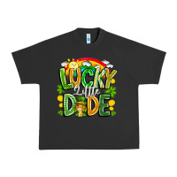 Pigment Black Lucky Little Dude Urban Heavy Tee - CowhideDigitalArt