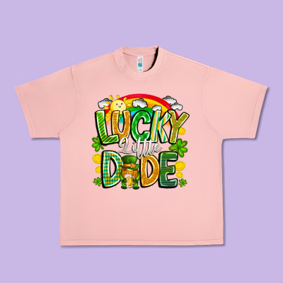 Lucky Little Dude Urban Heavy Tee Designed By Cowhidedigitalart
