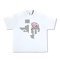White texas southern Urban Heavy Tee - linhVisuals