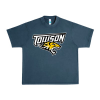 Midnight Navy towson tigers Urban Heavy Tee - linhVisuals