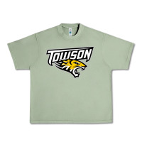 Oil Green towson tigers Urban Heavy Tee - linhVisuals