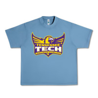 Pebble Blue tennessee tech Urban Heavy Tee - linhVisuals