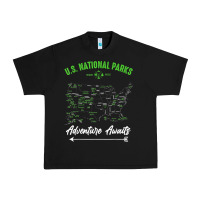 Black national parks adventure lover camping hiking camper fan t shirt Urban Heavy Tee - linhVisuals