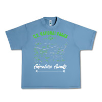 Pebble Blue national parks adventure lover camping hiking camper fan t shirt Urban Heavy Tee - linhVisuals