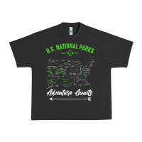 Pigment Black national parks adventure lover camping hiking camper fan t shirt Urban Heavy Tee - linhVisuals