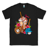 Black Baseball Frappe Classic Tee - FaDigitalArtStudio
