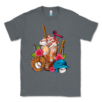 Charcoal Heather Baseball Frappe Classic Tee - FaDigitalArtStudio