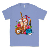 Colony Blue Baseball Frappe Classic Tee - FaDigitalArtStudio