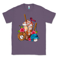 Lavender Baseball Frappe Classic Tee - FaDigitalArtStudio