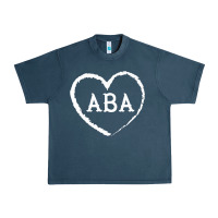 Midnight Navy aba therapy gift for behavior analyst  womens aba premium t shirt Urban Heavy Tee - linhVisuals