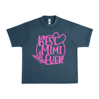 Midnight Navy best mimi ever Urban Heavy Tee - linhVisuals