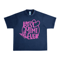 Navy best mimi ever Urban Heavy Tee - linhVisuals