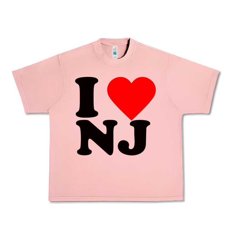 I Love Nj Urban Heavy Tee by linhVisuals | Teevron