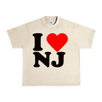Sandshell i love nj Urban Heavy Tee - linhVisuals