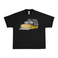 Black killdozer tread back tank top Urban Heavy Tee - linhVisuals