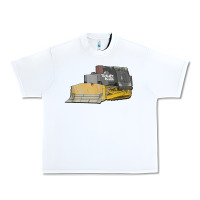 White killdozer tread back tank top Urban Heavy Tee - linhVisuals