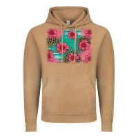 Vintage Camel easter spring leopard serape background Vintage Hoodie - Artiststas