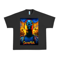 Pigment Black snowfall fx tv show Urban Heavy Tee - linhVisuals