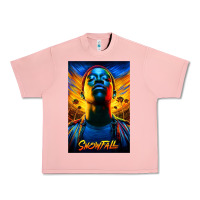 Salmon snowfall fx tv show Urban Heavy Tee - linhVisuals
