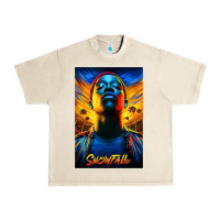 Sandshell snowfall fx tv show Urban Heavy Tee - linhVisuals