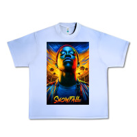 Grape Ice snowfall fx tv show Urban Heavy Tee - linhVisuals