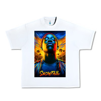 White snowfall fx tv show Urban Heavy Tee - linhVisuals
