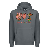 Rock Peace Love Jesus Premium Hoodie - Jasminsmagicworld