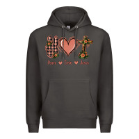 Smoke Peace Love Jesus Premium Hoodie - Jasminsmagicworld