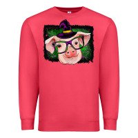 Cardinal pig halloween Premium Sweatshirt - RanaPortraitStore