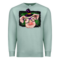 Seafoam pig halloween Premium Sweatshirt - RanaPortraitStore