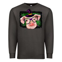 Smoke pig halloween Premium Sweatshirt - RanaPortraitStore