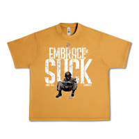 Peanut Butter EMBRACE THE SUCK VINTAGE Urban Heavy Tee - linhVisuals