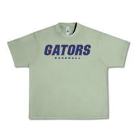 Oil Green GATORS BASEBALL Urban Heavy Tee - linhVisuals
