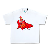 White The Little Mermaid Sebastian Costume Urban Heavy Tee - linhVisuals