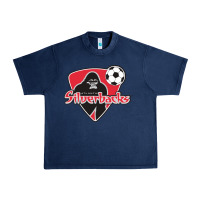 Navy atlanta silverbacks Urban Heavy Tee - linhVisuals