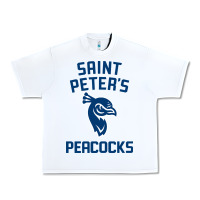 White #st peters peacocks Urban Heavy Tee - linhVisuals
