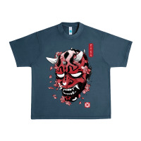 Midnight Navy darth oni Urban Heavy Tee - linhVisuals